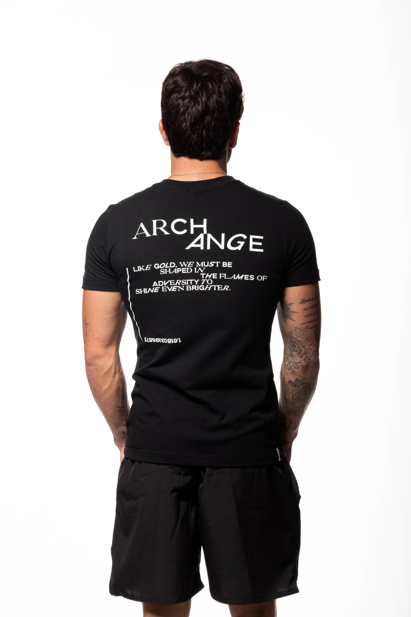 Camiseta Archange  Elastano Auric  - Preto