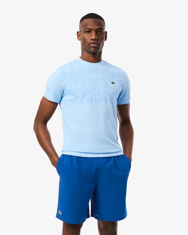 Shorts Lacoste Tennis X Novak Djokovic - Azul Bic