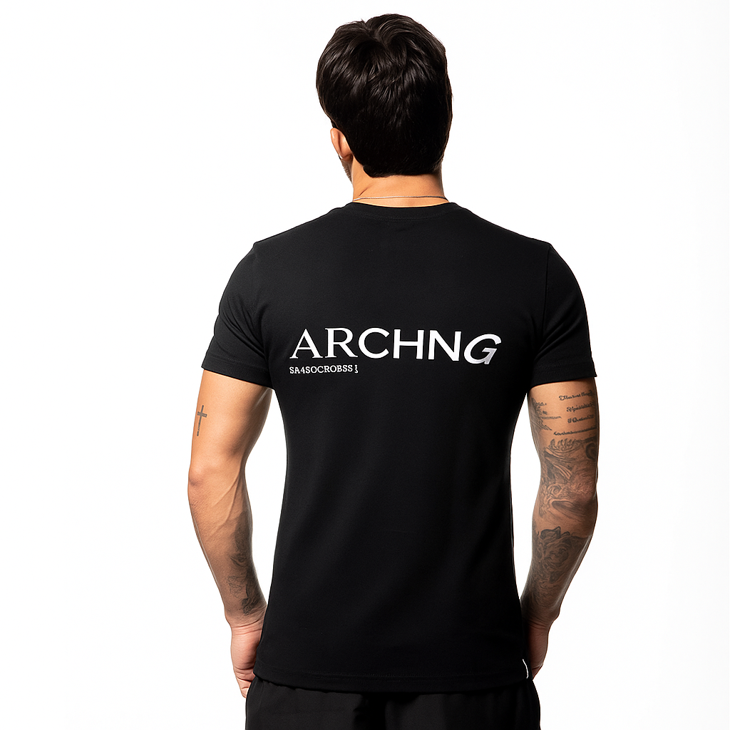 Camiseta Elastano Ratio - Preto