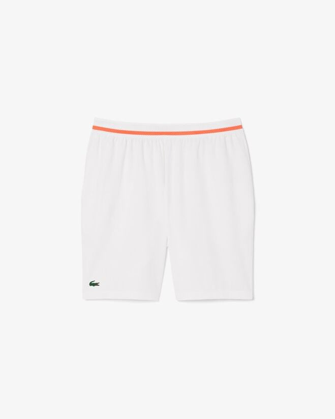 Shorts Lacoste Tennis X Novak Djokovic - Branco