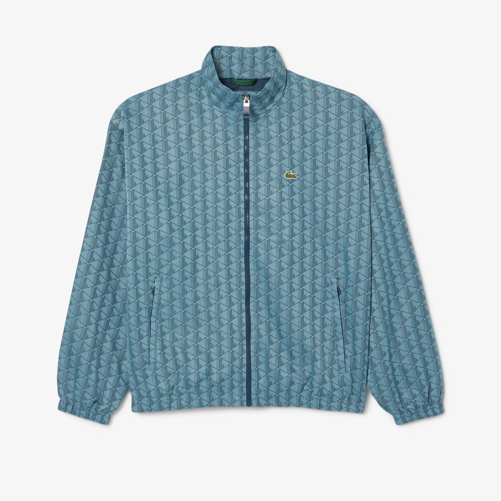 Jaqueta Lacoste Monograma Bh890223 - Azul