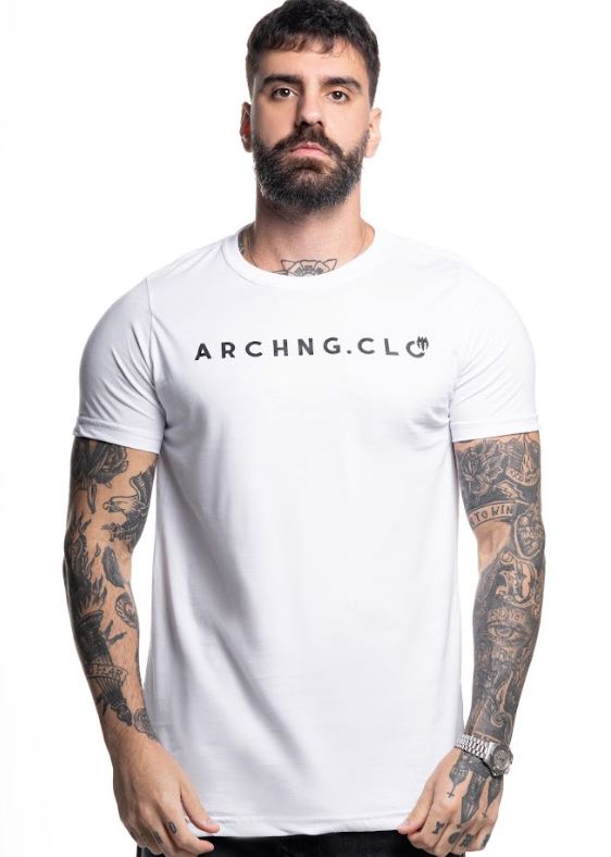 Camiseta Regular Fit Archng CRF039 - Branco