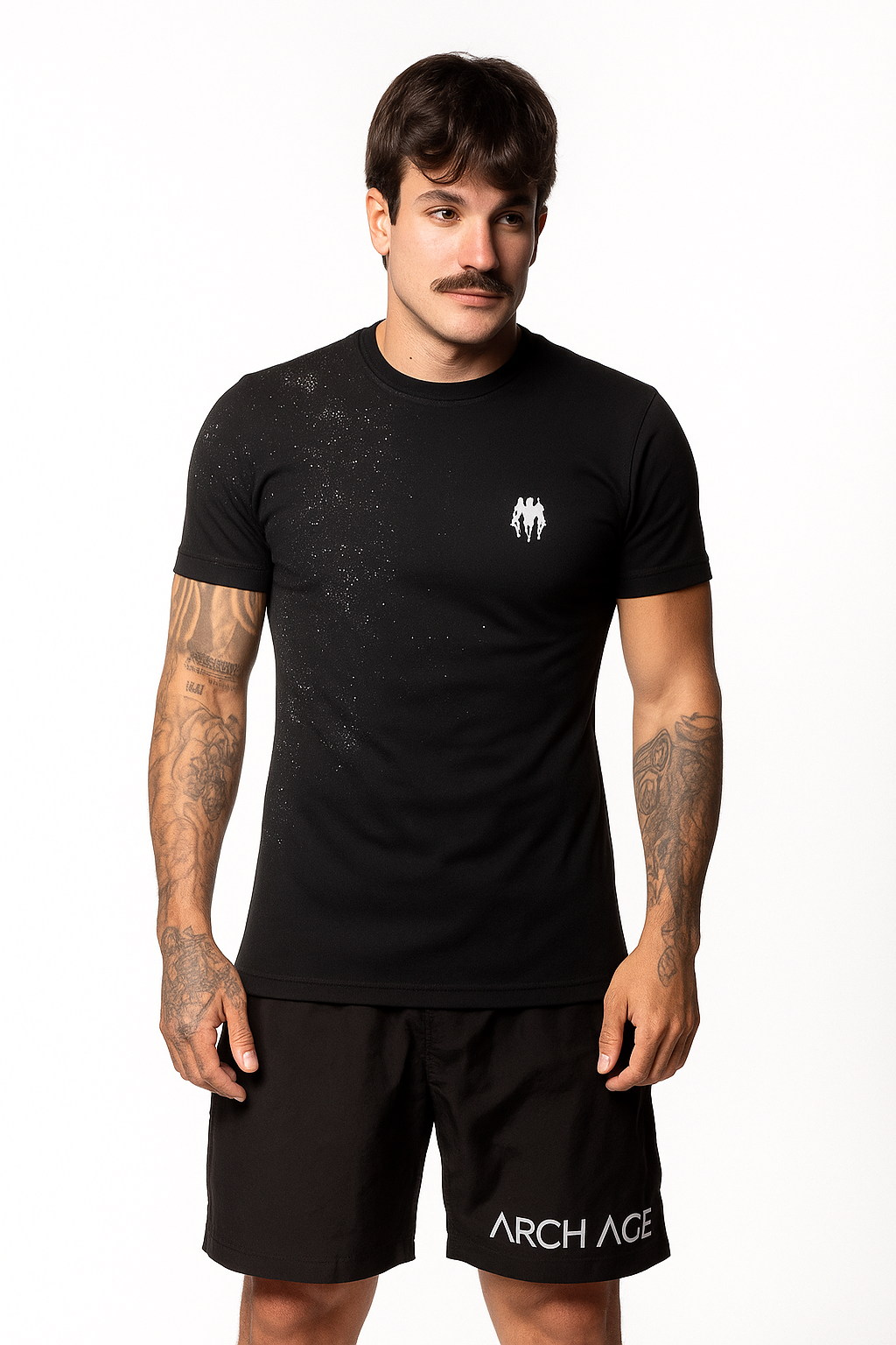 Camiseta Elastano Ratio - Preto