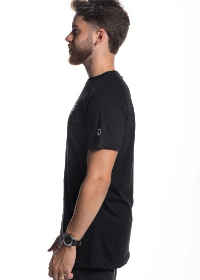 Camiseta Raglan Brand V2 CR091 - Preto