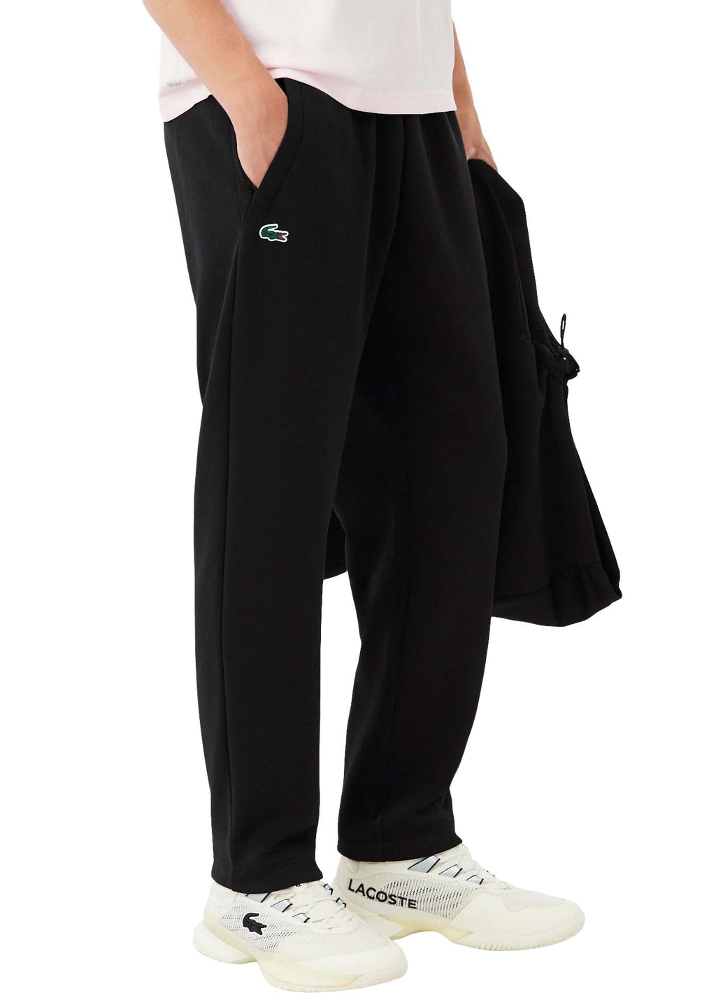 Calça Lacoste de Agasalho Respiráveis Xh891323 - Preto