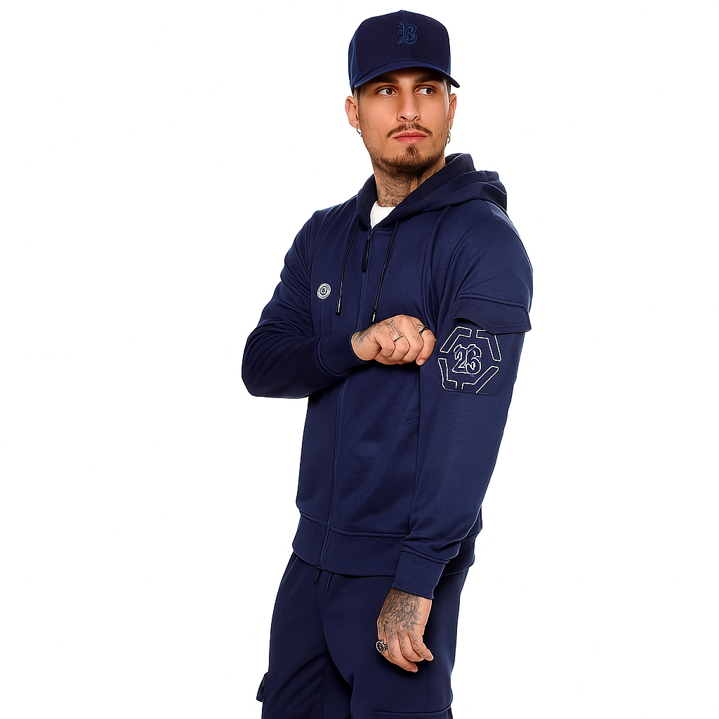 Conjunto Blck Hex - Azul Marinho