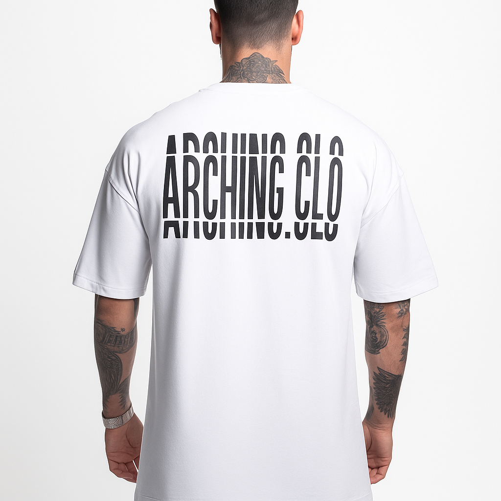 Camiseta Archange Oversized Tremble CO058 - Branco
