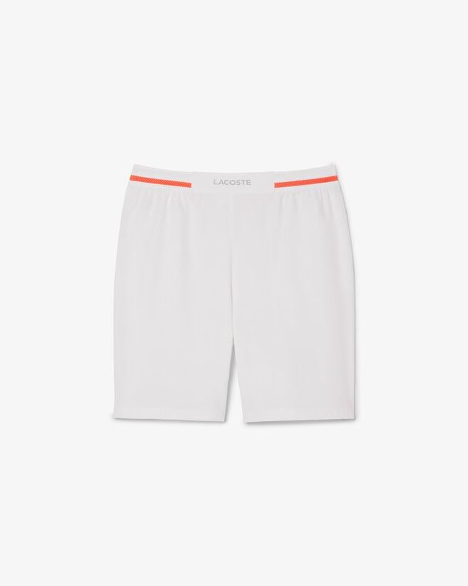 Shorts Lacoste Tennis X Novak Djokovic - Branco