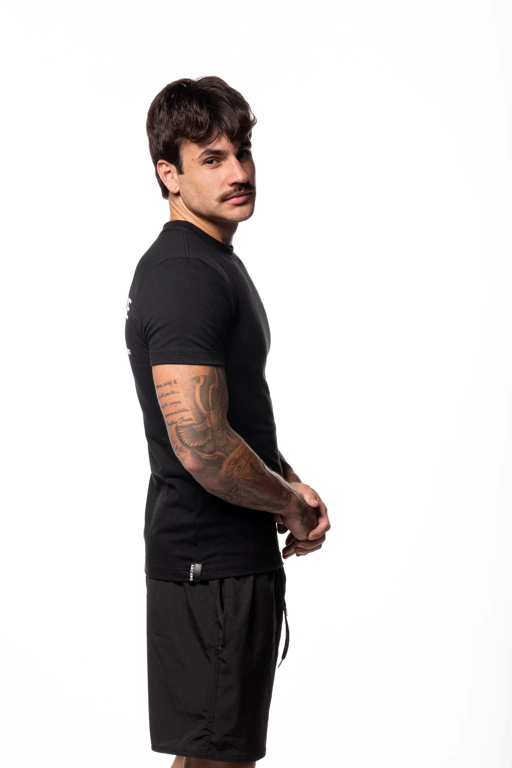 Camiseta Archange  Elastano Auric  - Preto