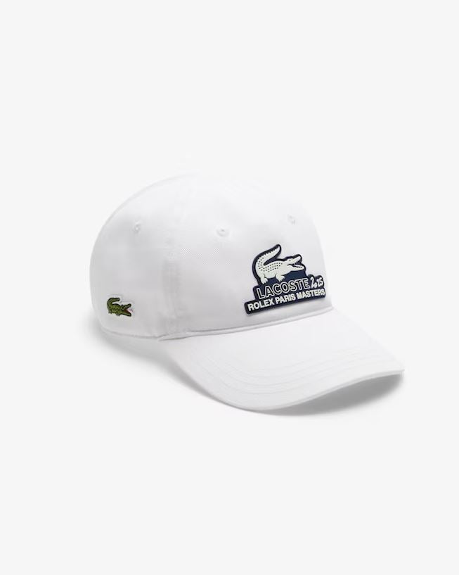 Boné Lacoste Rolex Paris Masters - Branco