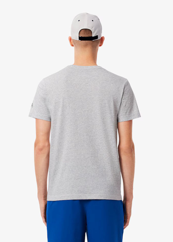 Conjunto Lacoste Th1044 - Cinza