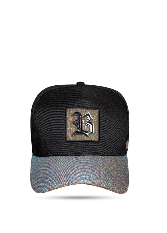 Boné Blck Snapback 3d Gold 93763