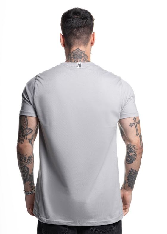 Camiseta Regular Fit Archng CRF040 - Cinza