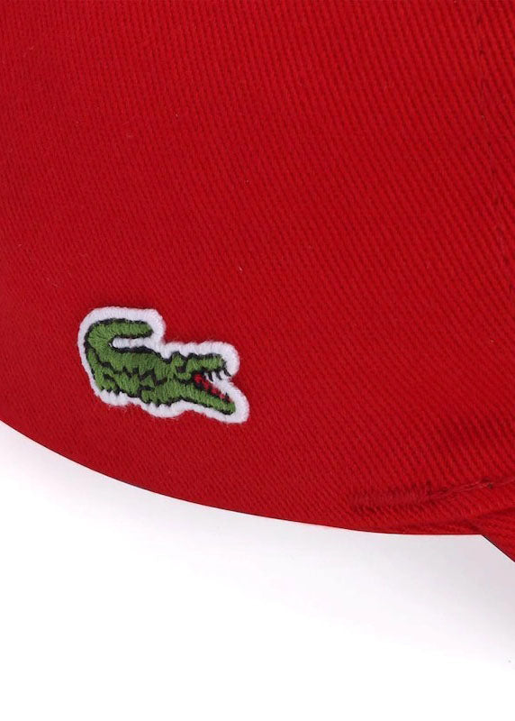Boné Lacoste Rk8671 - Vermelho