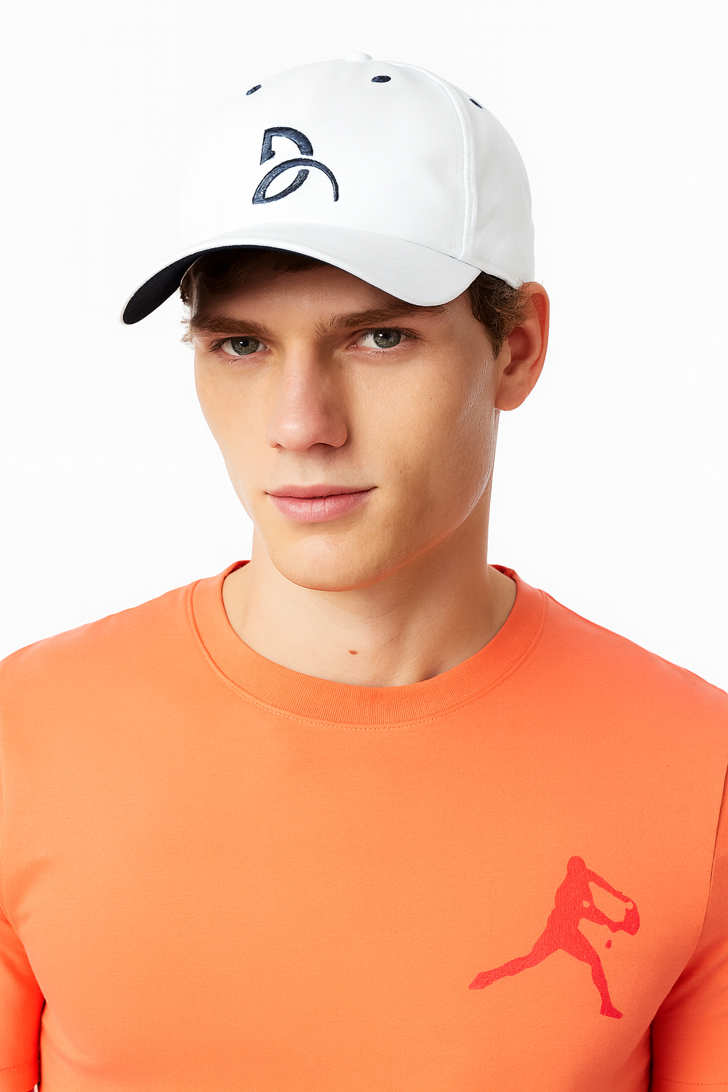 Conjunto Lacoste Th1044 - Laranja