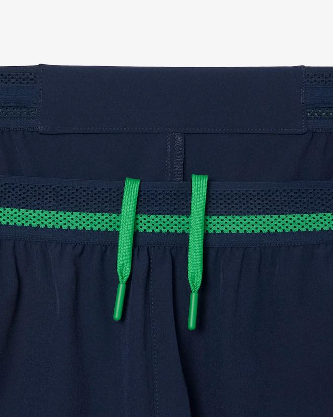 Shorts Lacoste Tennis X Novak Djokovic - Azul Marinho