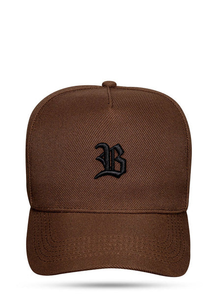 Boné Blck  Snapback Basic 9987 - Marrom